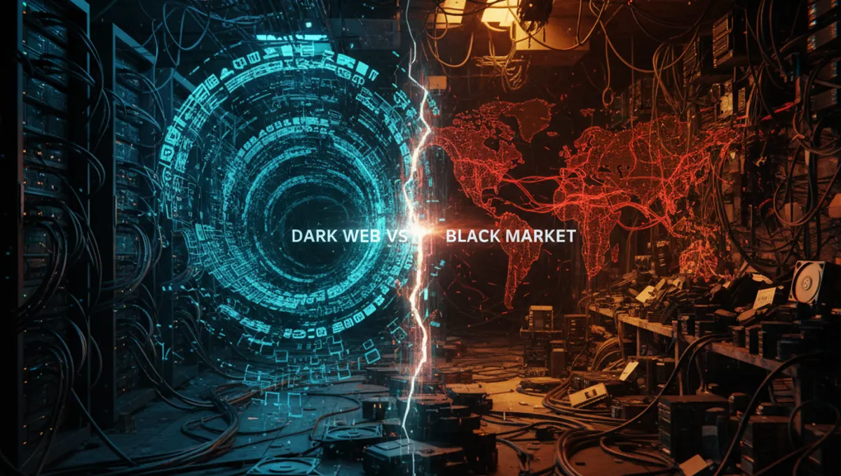Dark Web vs Black Market: Key Differences Explained