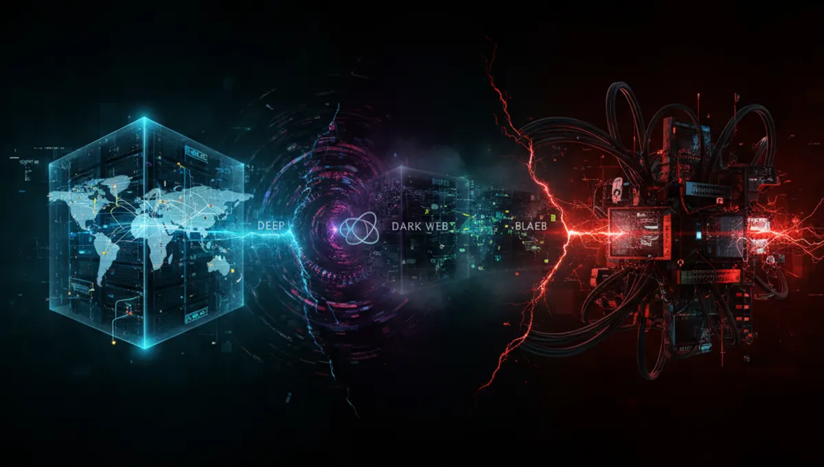Dark Web vs Deep Web vs Black Web: Key Differences